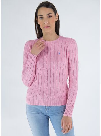 MAGLIONE GIROCOLLO, CARMEL PINK, small