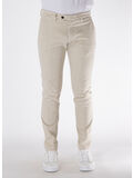 PANTALONE STRETCH  CON TASCHE AMERICANE, 00103 BEIGE, thumb