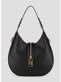 BORSA TOTE LARGE ZIP DETAILED, 110 NERO, thumb