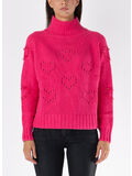 MAGLIONE DOLCEVITA, 00342G FUXIA, thumb