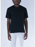 T-SHIRT SHORTSLEEVE CON LOGO, BLACK, thumb