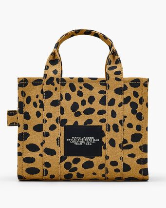 BORSA THE CHEETAH CANVAS SMALL TOTE, 002 BLACK MULTI, small