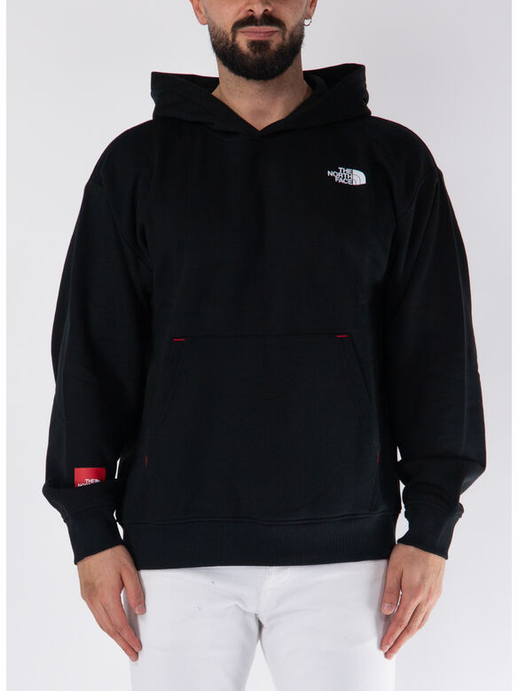 FELPA HOODIE AXYS, JK31 TNF BLACK, medium