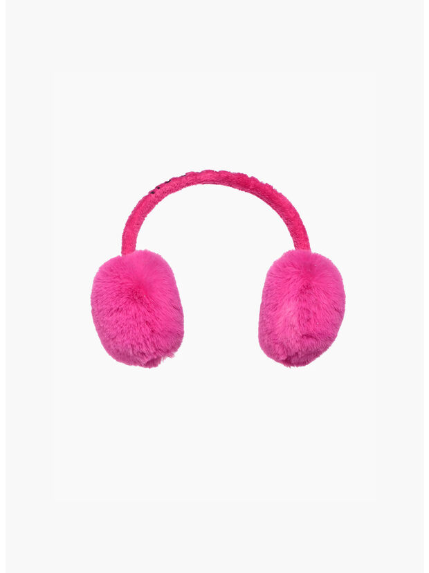 CUFFIE FLURRY EARWARMERS, 4715 PASSION PINK, large