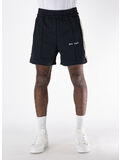 SHORTS TRACK CON LOGO CLASSICO, 1003 BLACK/OFF WHITE, thumb