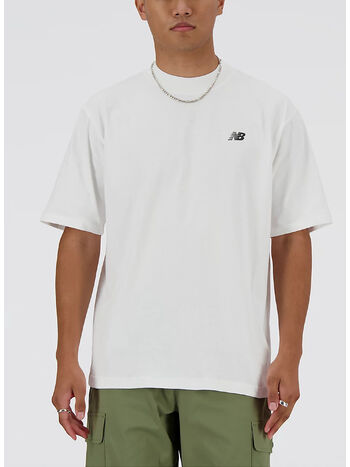 T-SHIRT SHIFTED OVERSIZED, 100 WHITE, small