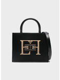 BORSA SMALL CON LOGO, 110 NERO, thumb