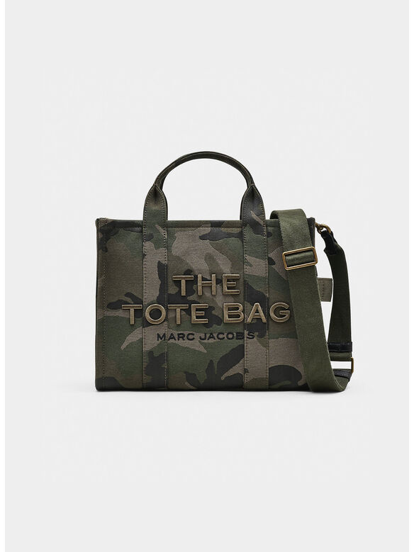 BORSA TOTE MEDIUM THE CAMO JACQUARD, 304 CAMO MULTI, medium