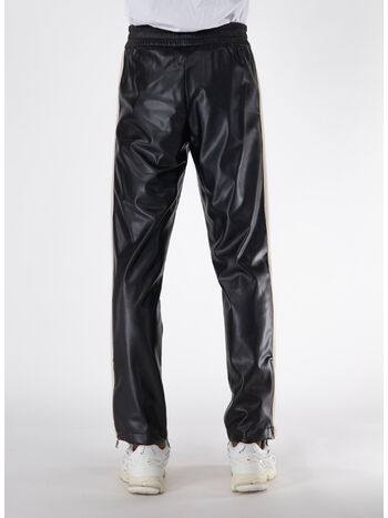 PANTALONE TRACK LEATHER EFFECT, , small