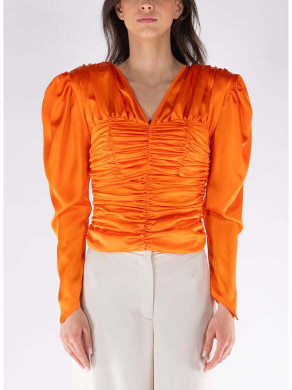 BLUSA THE PAOLINA, ORANGE, medium