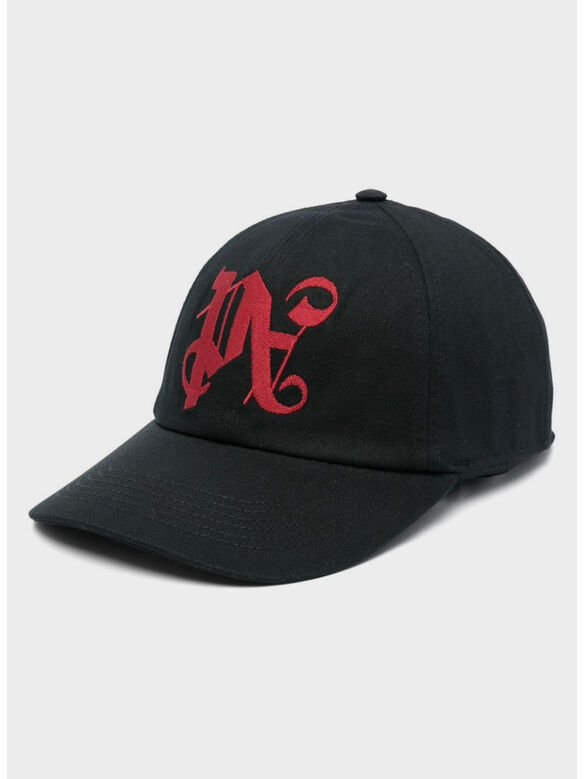 CAPPELLO MONOGRAM, 1026 BLACK/DARK RED, medium