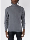 MAGLIONE A COLLO ALTO, 929 GRIGIO MEDIO, thumb