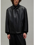 GIACCA BOMBER Y-3 PLEATHER, BLACK, thumb