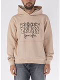 FELPA HOODIE FAMIGLIA UNISEX, SAND, thumb