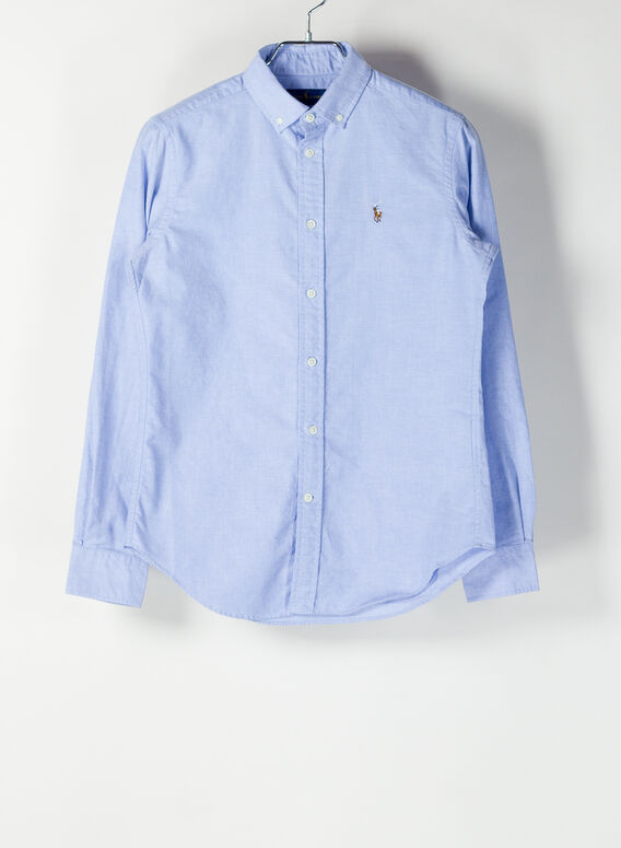 CAMICIA OXFORD, BLUEHYACINTH, medium