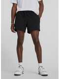 SHORTS ATHLETICS FRENCH TERRY, 001 BLACK, thumb