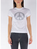 T-SHIRT GIROCOLLO CON LOGO, A0001, thumb