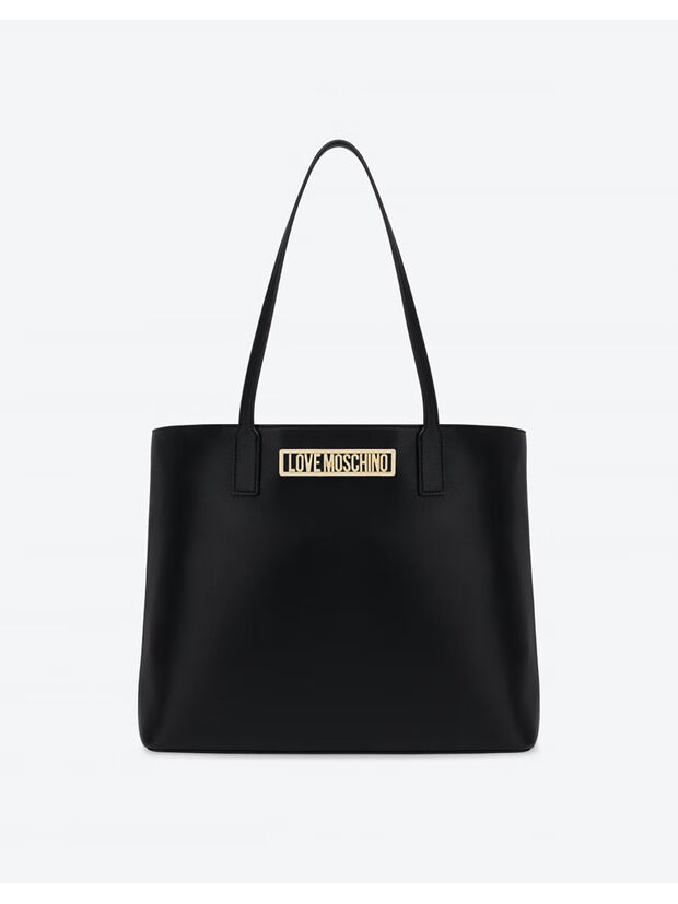 LOVE MOSCHINO BORSA SHOPPING Nero, Rosso Donna