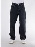 JEANS WIDE TWIST, 708 WASHED BLACK, thumb