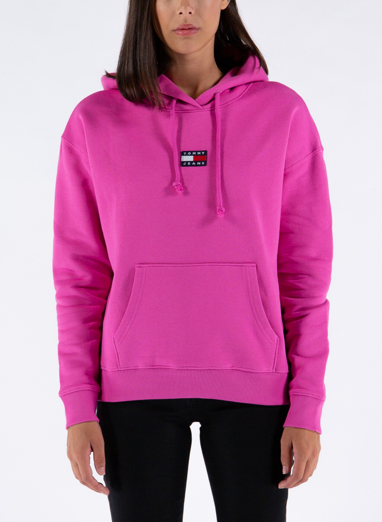 Felpa rosa tommy hilfiger online