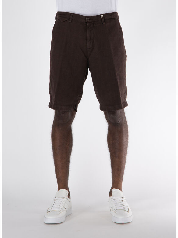 SHORTS CHINO, 81 MARRONE, medium