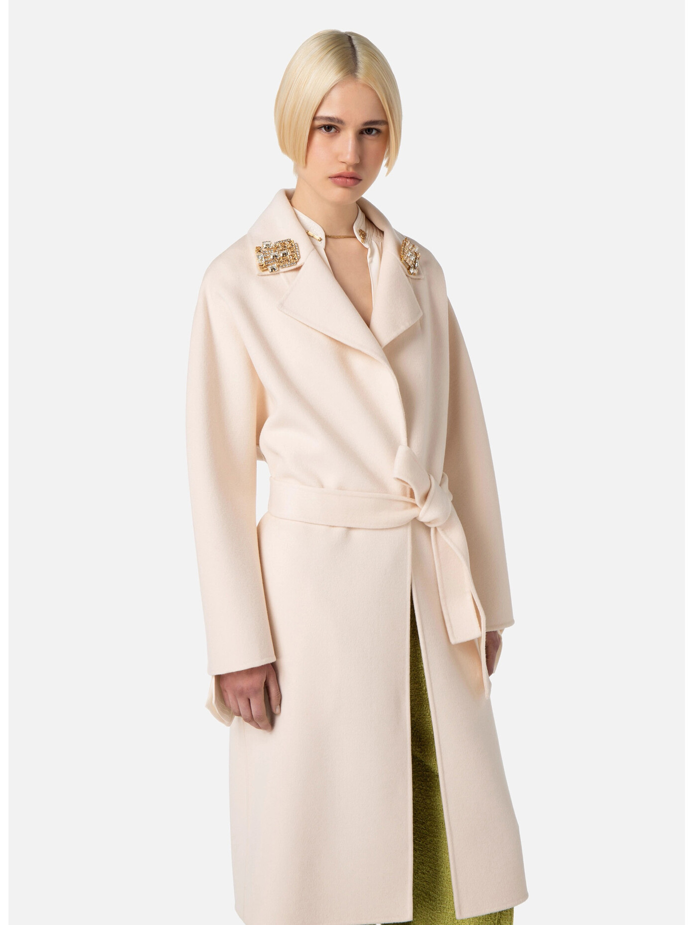 Cappotto beige elisabetta outlet franchi