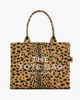 BORSA THE CHEETAH CANVAS LARGE TOTE, 002 BLACK MULTI, thumb