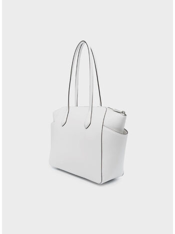 BORSA TOTE MARYLIN MEDIA, 085 OPTICWHITE, small