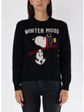 MAGLIONE GIROCOLLO WINTER MOOD, 04024G NERO, thumb