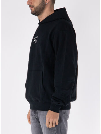 FELPA HOODIE CON LOGO UNISEX, , small