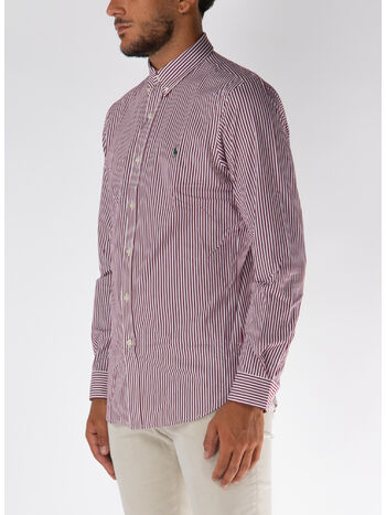 CAMICIA A RIGHE CON LOGO, , small