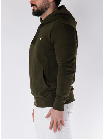 FELPA HOODIE CON LOGO, , small