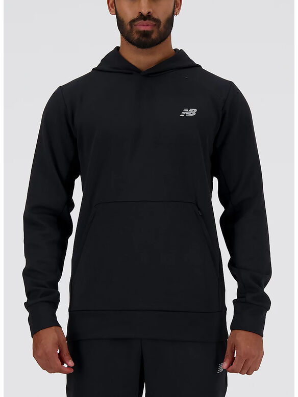 FELPA HOODIE IN MAGLIA TECH, BK, medium