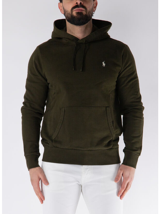 FELPA HOODIE CON LOGO, , large