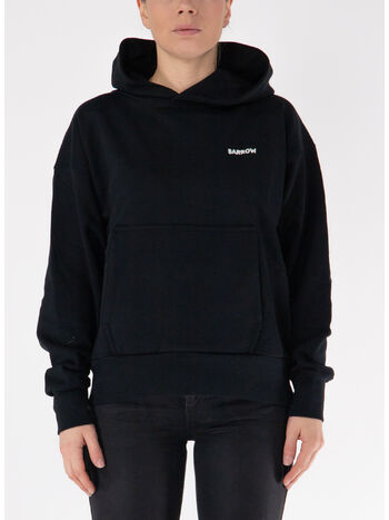 FELPA HOODIE CON LOGO UNISEX, , small