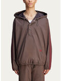 FELPA HOODIE ANORAK WB, NBROWN, thumb