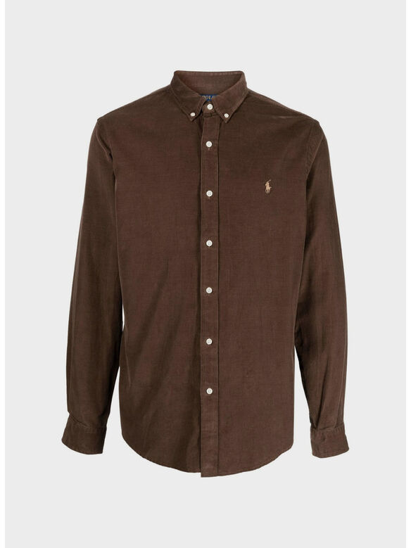 CAMICIA CORDUROY, CHOCOLATE MOUSSE, medium