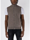 GILET IN LANA, 920 TORTORA, thumb