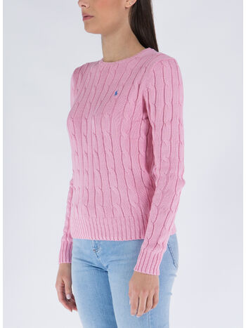 MAGLIONE GIROCOLLO, CARMEL PINK, small