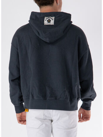 FELPA HOODIE CON STAMPA, , small