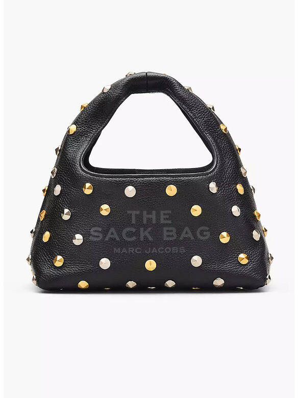 BORSA A MANO THE GLAM STUDS MINI, 001 BLACK, medium