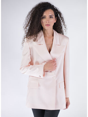GIACCA LUNAIR THE BLAZER DOUBLE, ROSE, small