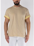 T-SHIRT FLIP JERSEY, A326A411431A TAN/YELLOW, thumb