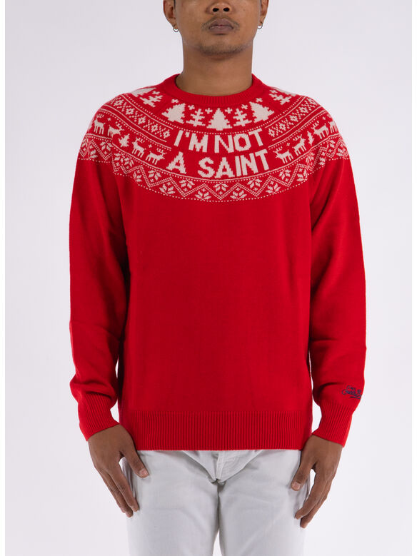 MAGLIONE HERON REINDEER SAINT, 10362E RED, medium