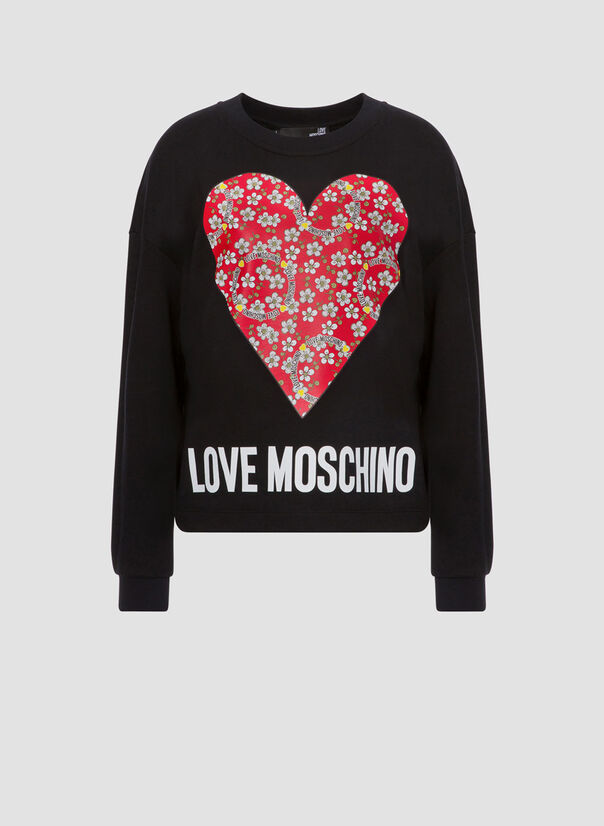 Love on sale moschino felpe