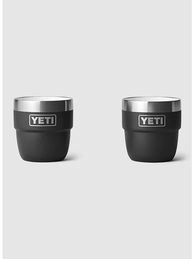 TAZZINA ESPRESSO 119 ML MUG 2PACK, BLACK, large