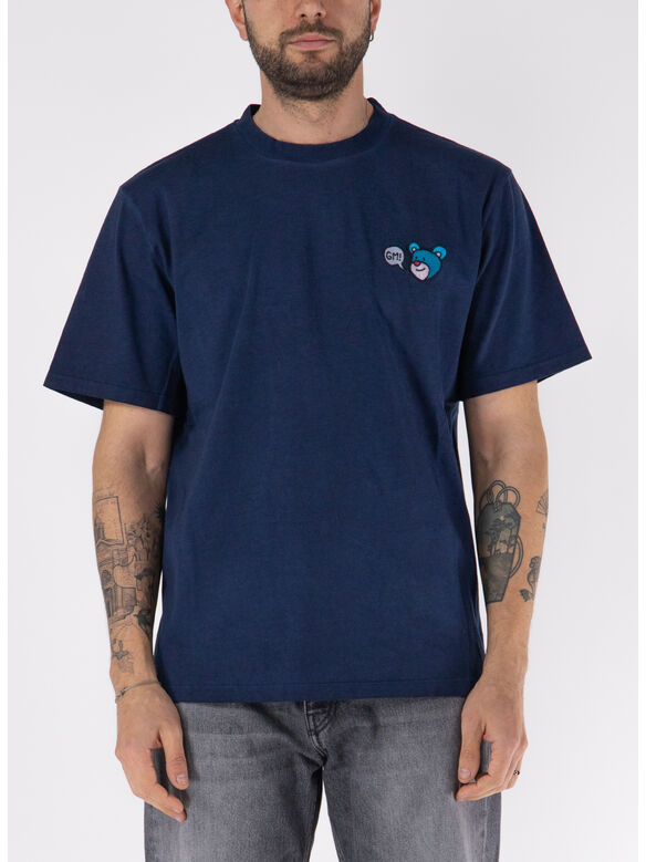 T-SHIRT GM UNISEX, NAVY, medium