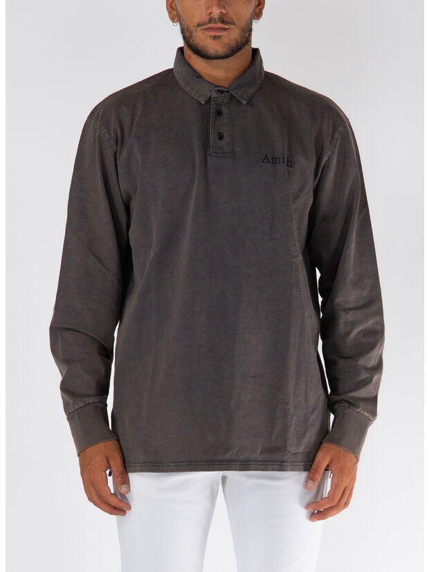 POLO LONGSLEEVE HEAVY JERSEY, , large