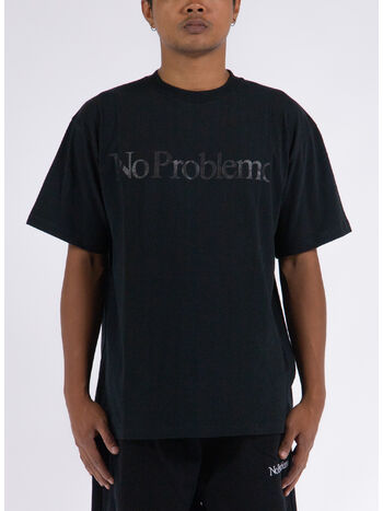 T-SHIRT NO PROBLEMO  SS TEE, BLK BLACK, small