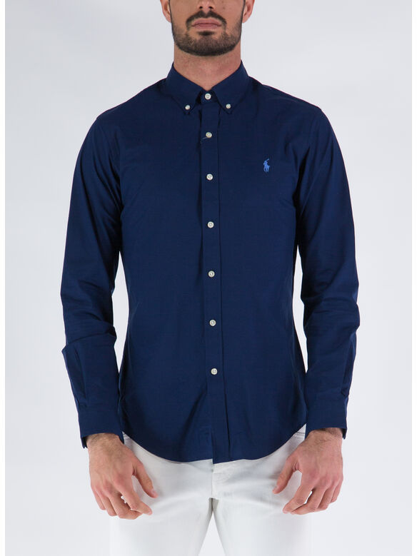 CAMICIA OXFORD, NEWPORT NAVY, medium